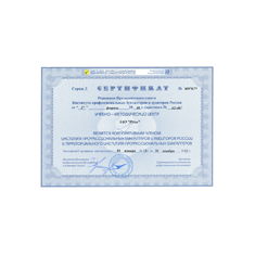 Сертификат ИПБР, подтверждающий членство компании в Институте профессиональных бухгалтеров и аудиторов России