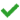 green check icon